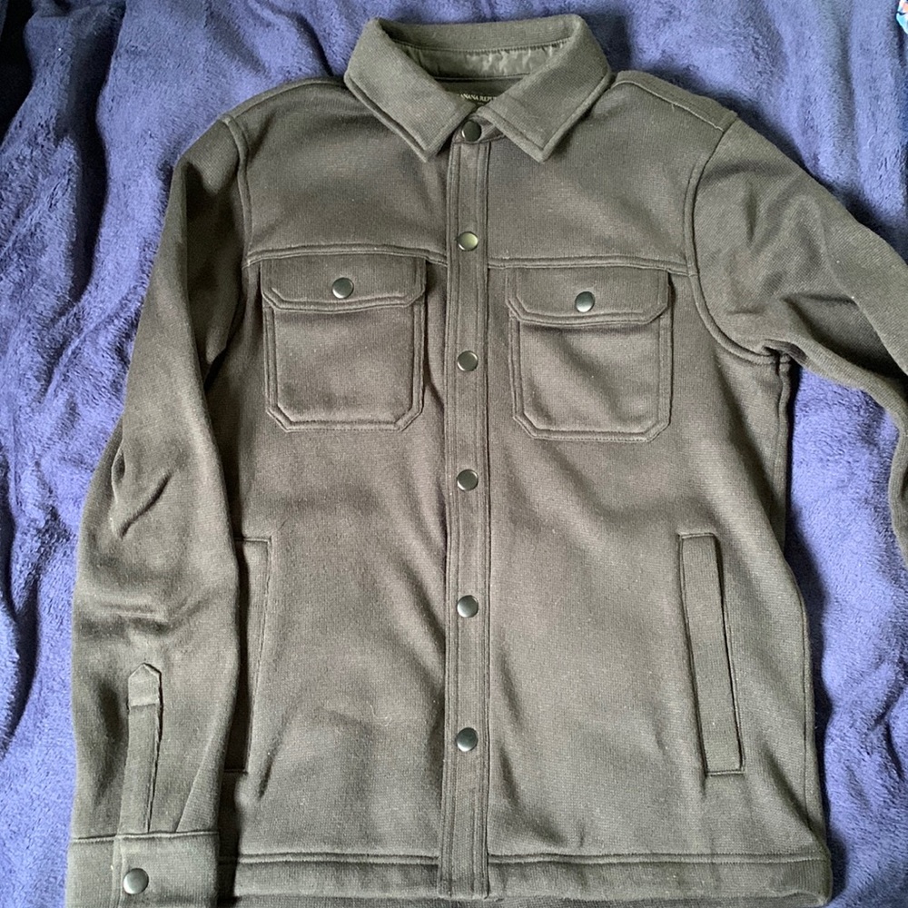 Banana Republic Fleece Lined Overshirt